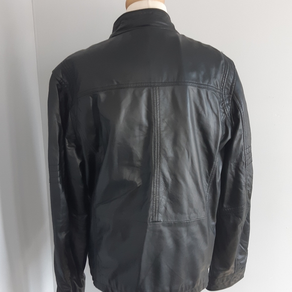 Ceralli Men's Leather  Coat look like bran new Size L - Picture 7 of 16